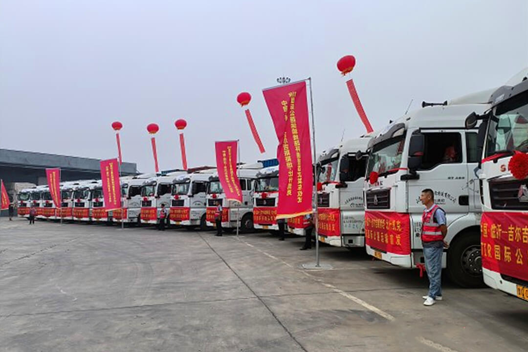 全省首单国际公路运输公约TIR出口货物临沂发车